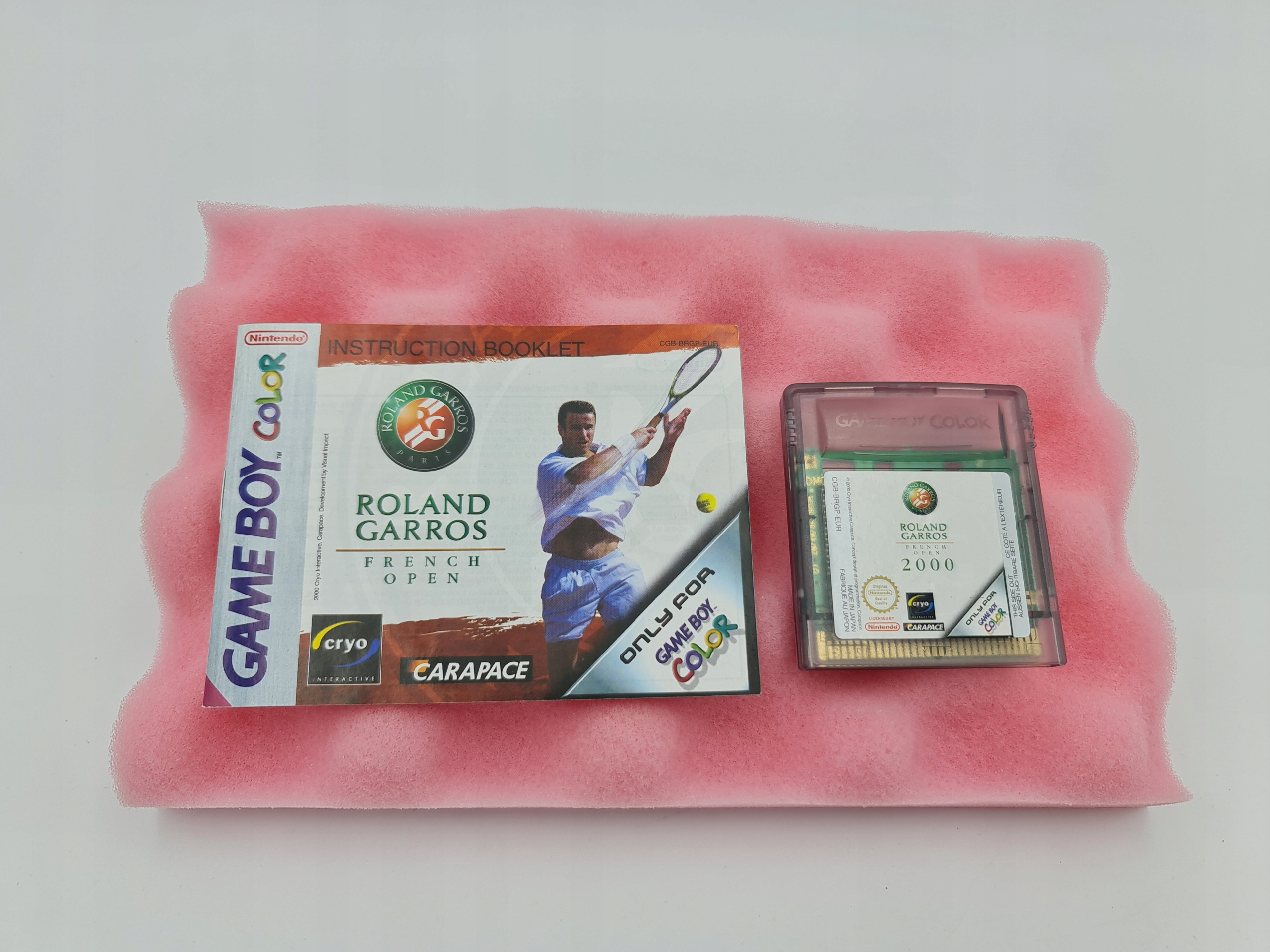 GAME BOY COLOR ROLAND GARROS FRENCH OPEN Producent Nintendo