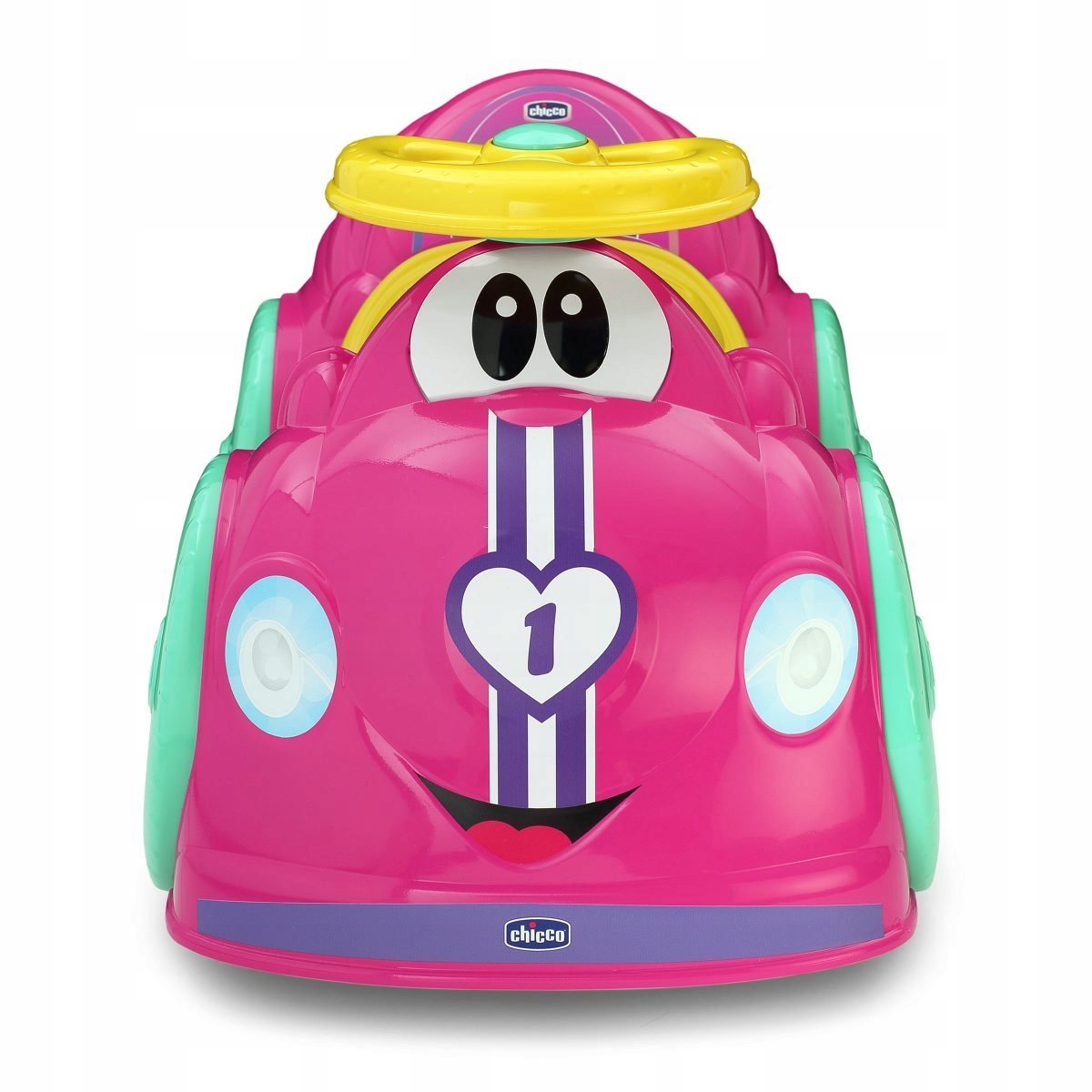 Chicco All Around Jeździk autko dla dzieci klakson Stan opakowania uszkodzone