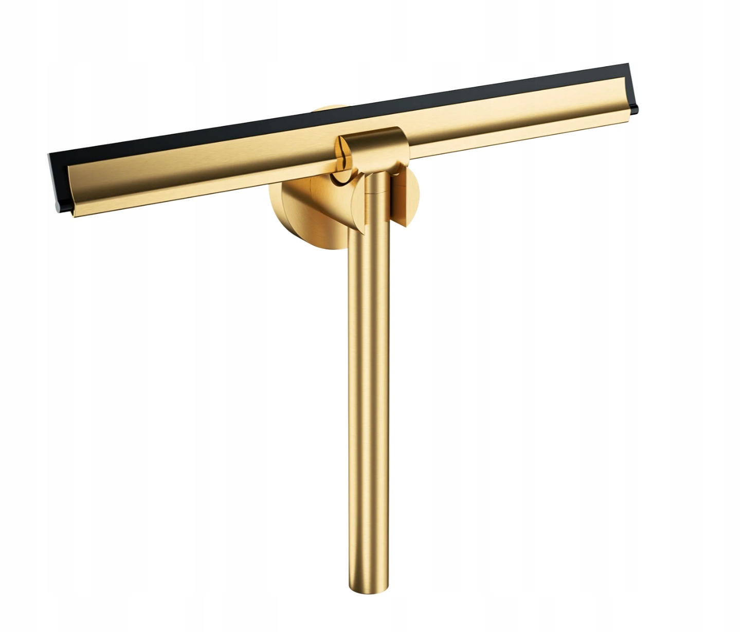 Levně Stěrka Na Vodu Zlatá Kartáčovaná S Mosazným Úchytem Omnires