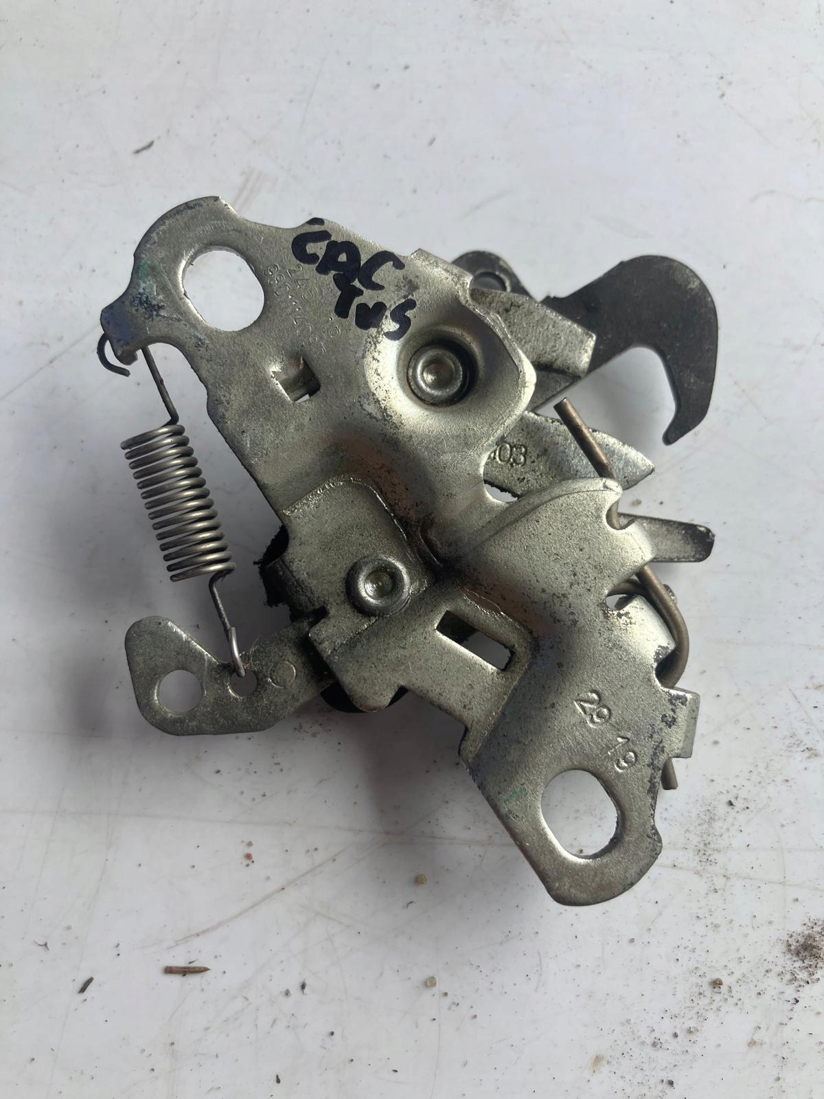 bonnet latch lock CITROEN C4 CACTUS LIFT 9801114080