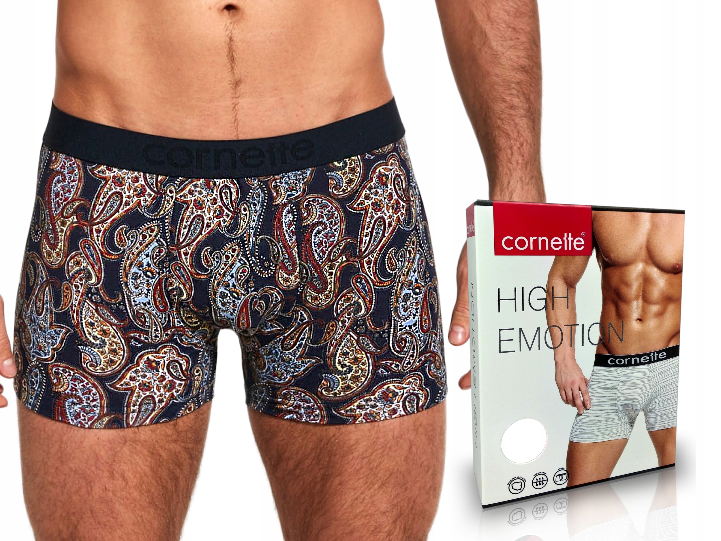 

Bokserki Męskie Cornette High Emotion 508/108, M