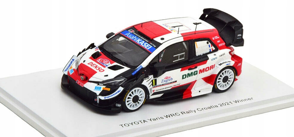 Toyota Yaris Wrc #1 Hřebec Winner Croatia 2021 1/43