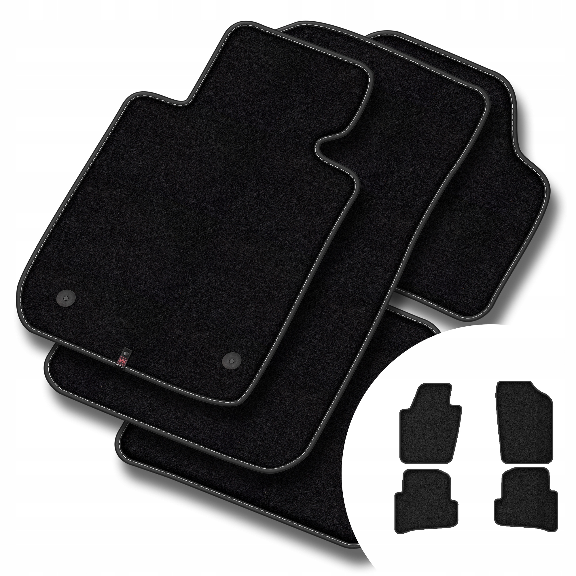 Prémiové velurové koberce pro Seat Ibiza IV 2008-2017
