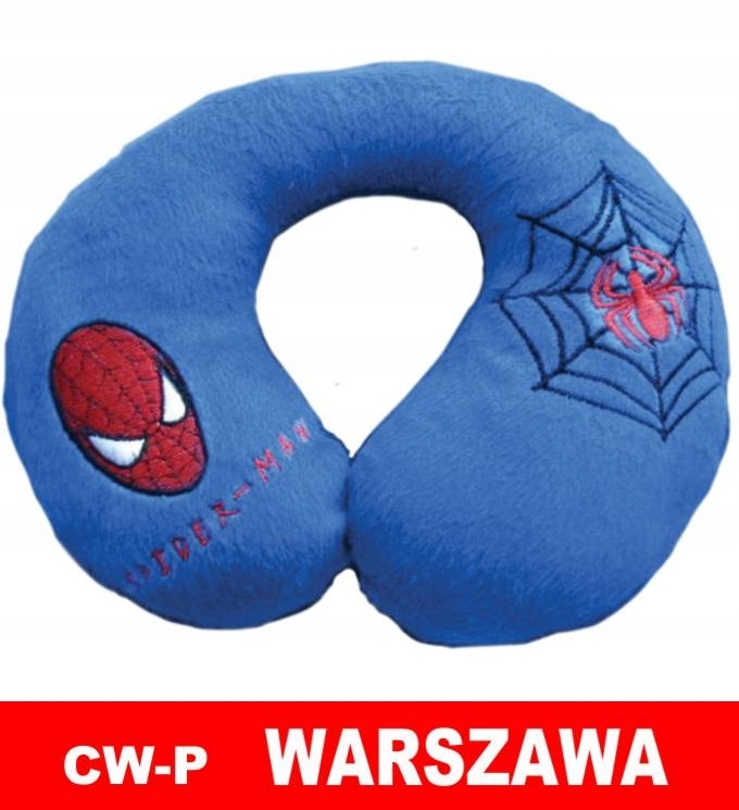 Poduszka podróżna / zagłówek / "rogal" dla dzieci na szyję - SPIDERMAN Kod producenta SEV-ES25451