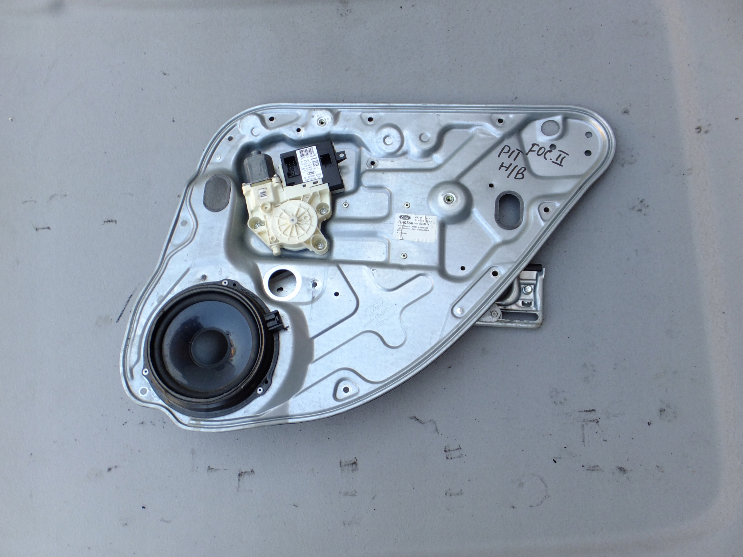 mini motor window regulator right rear part ford focus mk2 lift HB 7M5T-14B534-CD