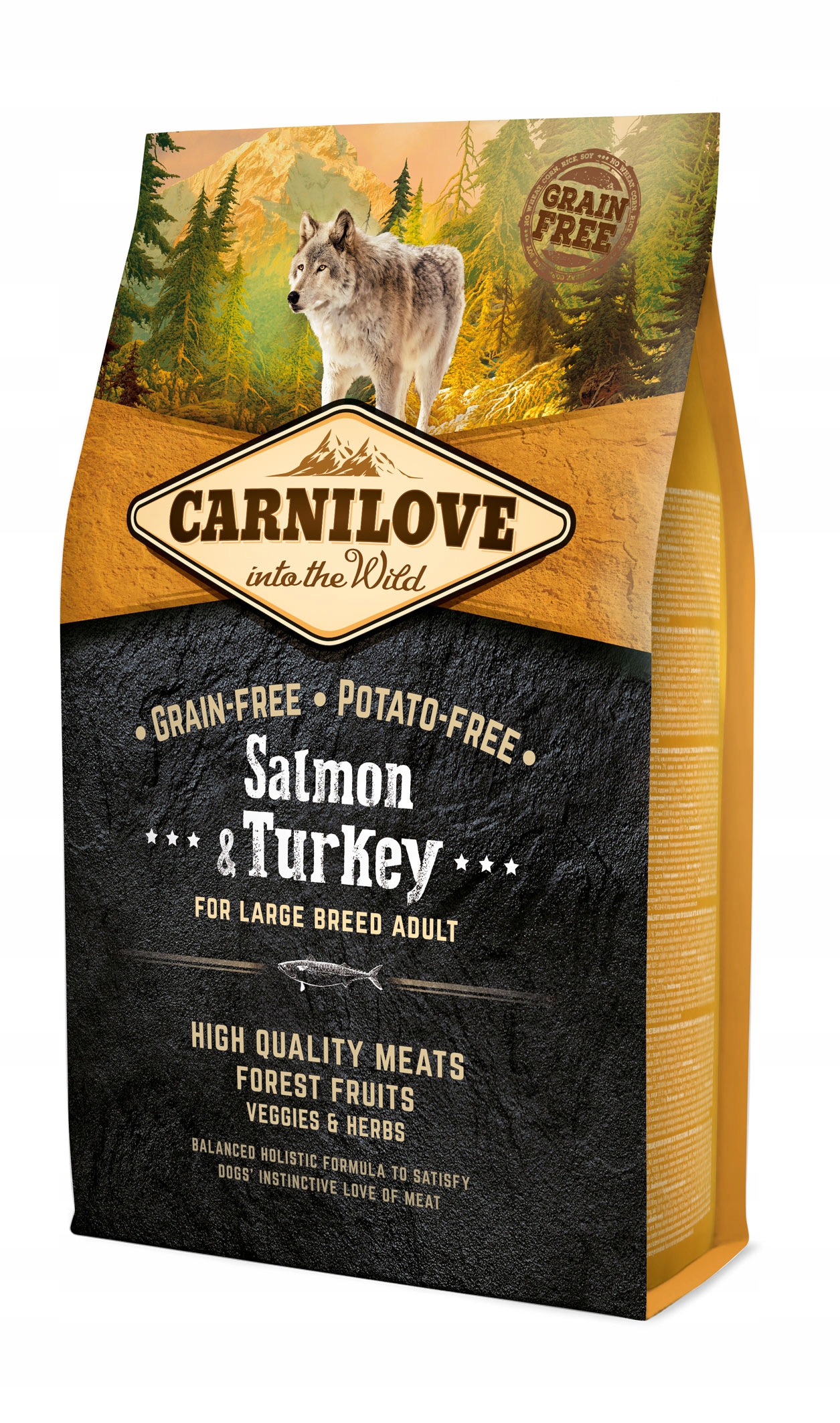 Levně Carnilove Salmon Turkey Adult Large Losos 4kg