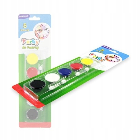 

Farby Do Malowania Twarzy Skóry Kredki 5 Kolorów