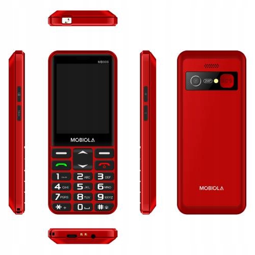 Mobilní telefon Mobiola MB900 48 Mb 128 Mb 4G (lte) červený