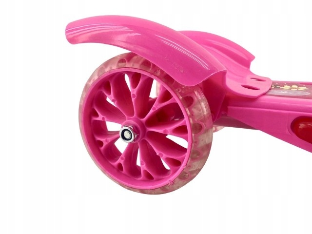 HULAJNOGA TRÓJKOŁOWA BALANSOWA ŚWIECĄCA Cechy dodatkowe oświetlenie