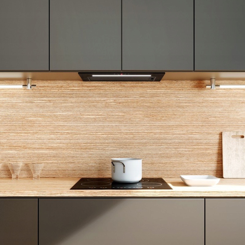 OKAP PODSZAFKOWY 60 CM CZARNY GLOBALO AGENDERO 60.2 BLACK PASEK LED FILTR Rodzaj okapu podszafkowy