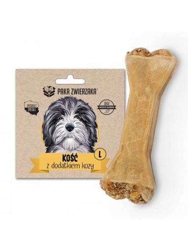 4x Paka Zwierzaka Kost s přídavkem kozy (L) 70 g