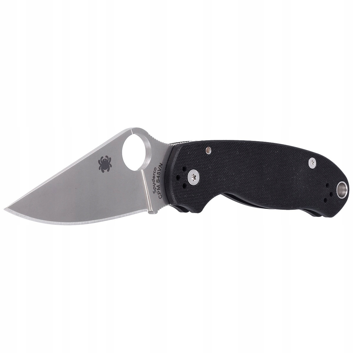 Nůž zavírací Spyderco Para 3 Black G10, Satin Cpm S45VN by (C223GP)