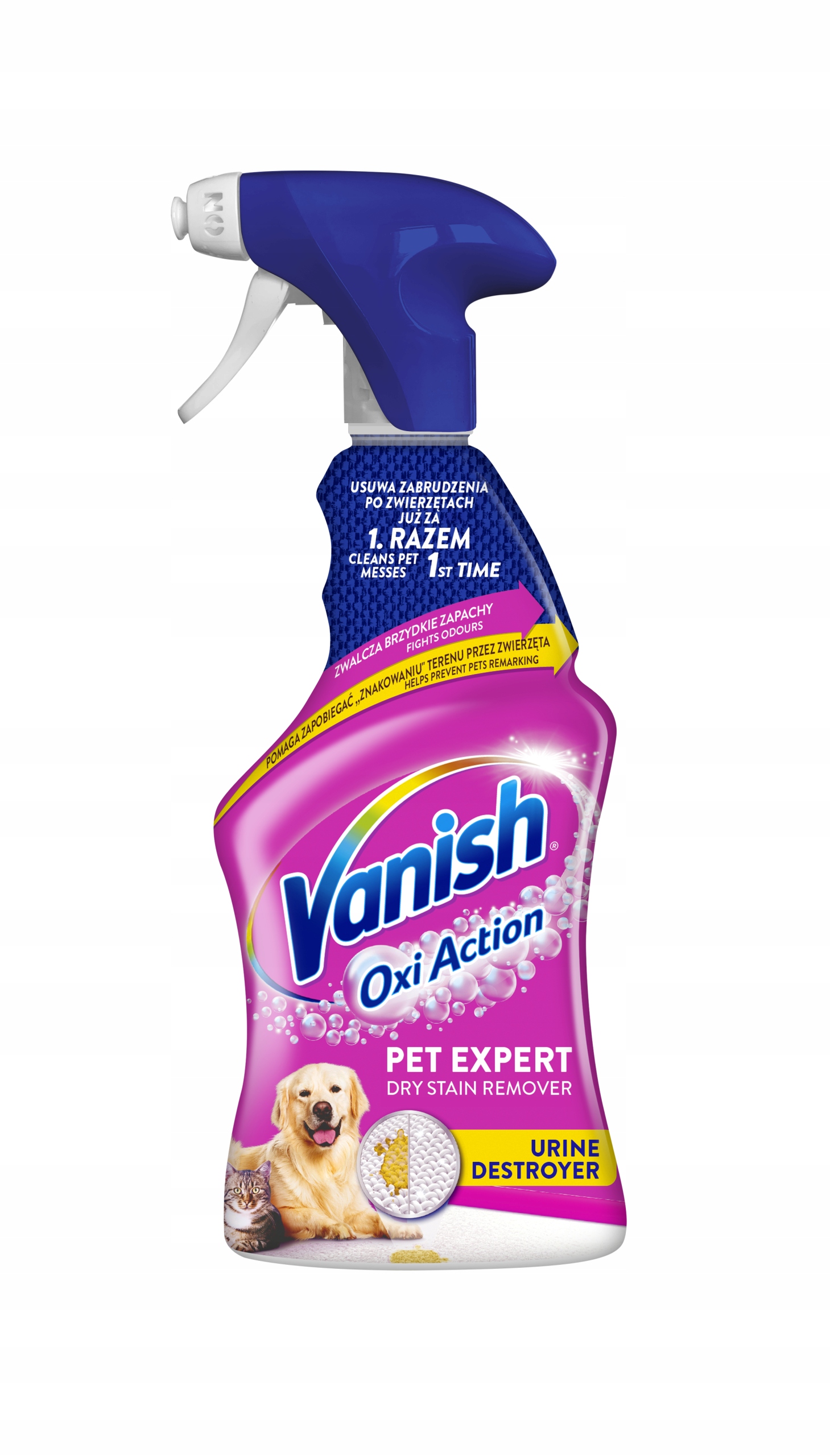 

Vanish Spray Pet Expert do dywanów i tapicerki