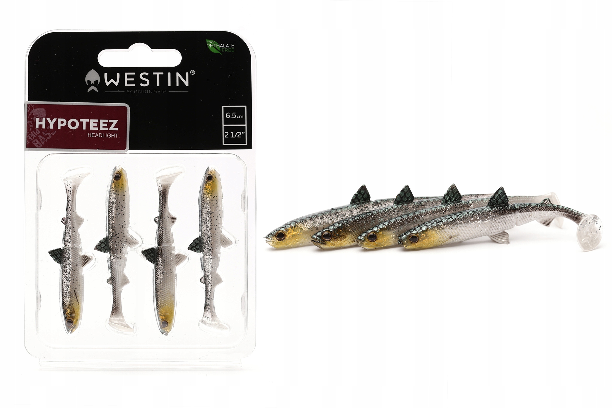 Gumy Westin Hypoteez 6,5cm/4szt Headlight