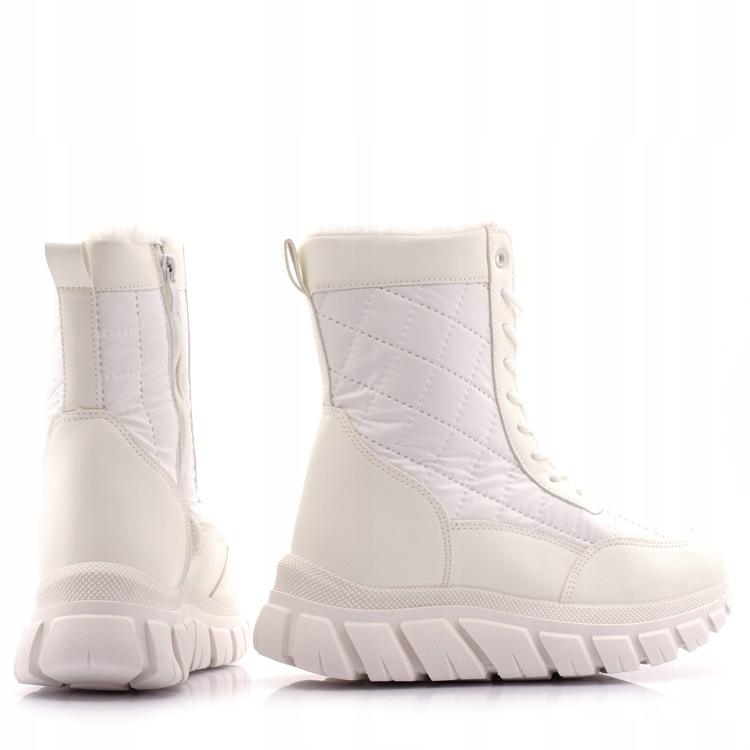 VINCEZA ŚNIEGOWCE DAMSKIE OCIEPLANE BUTY ZIMOWE 37 Wysokość brak informacji