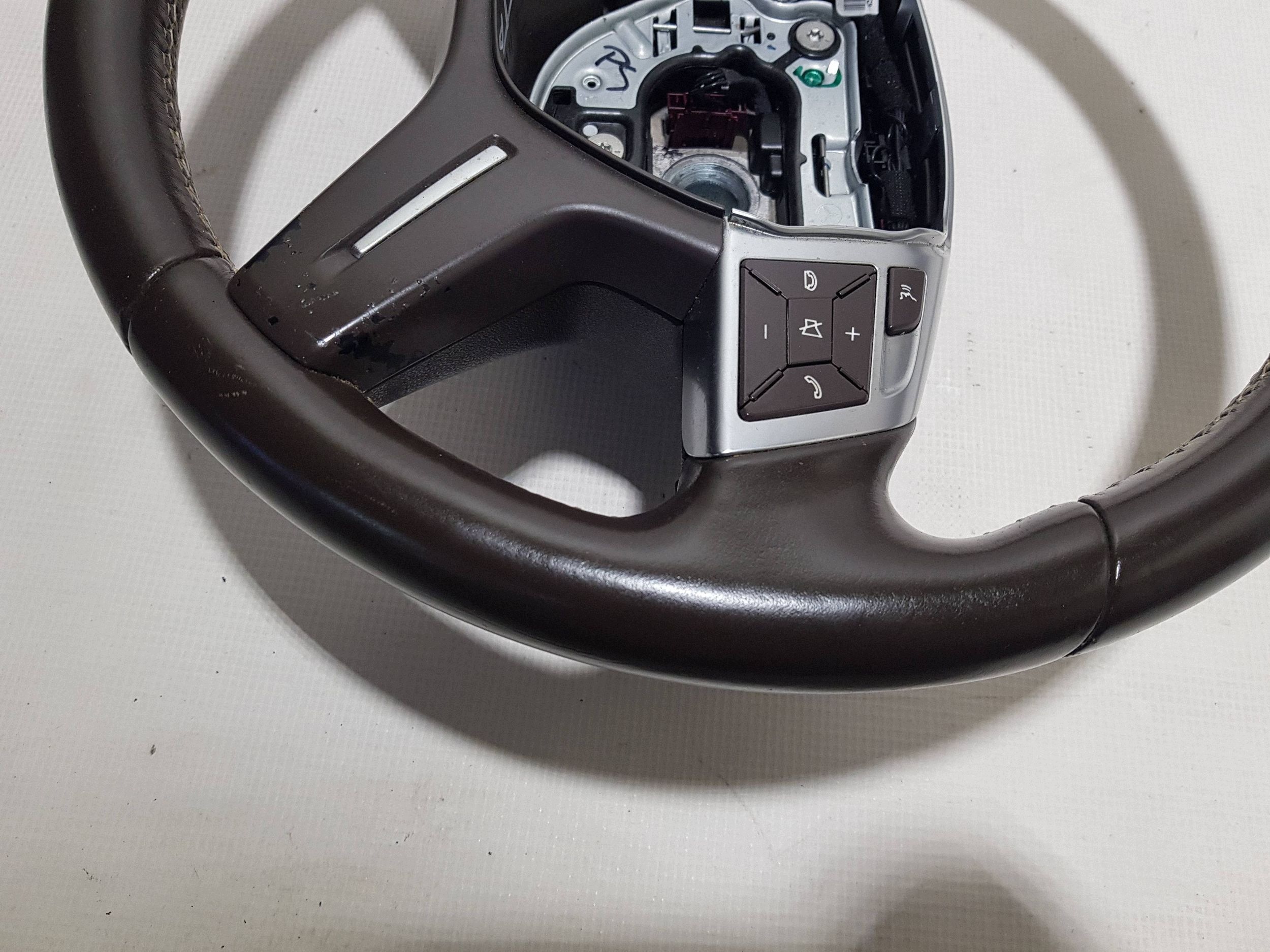 steering wheel, leather MULTIFUNKCJA control with shifting MERCEDES GL X166 ML W166