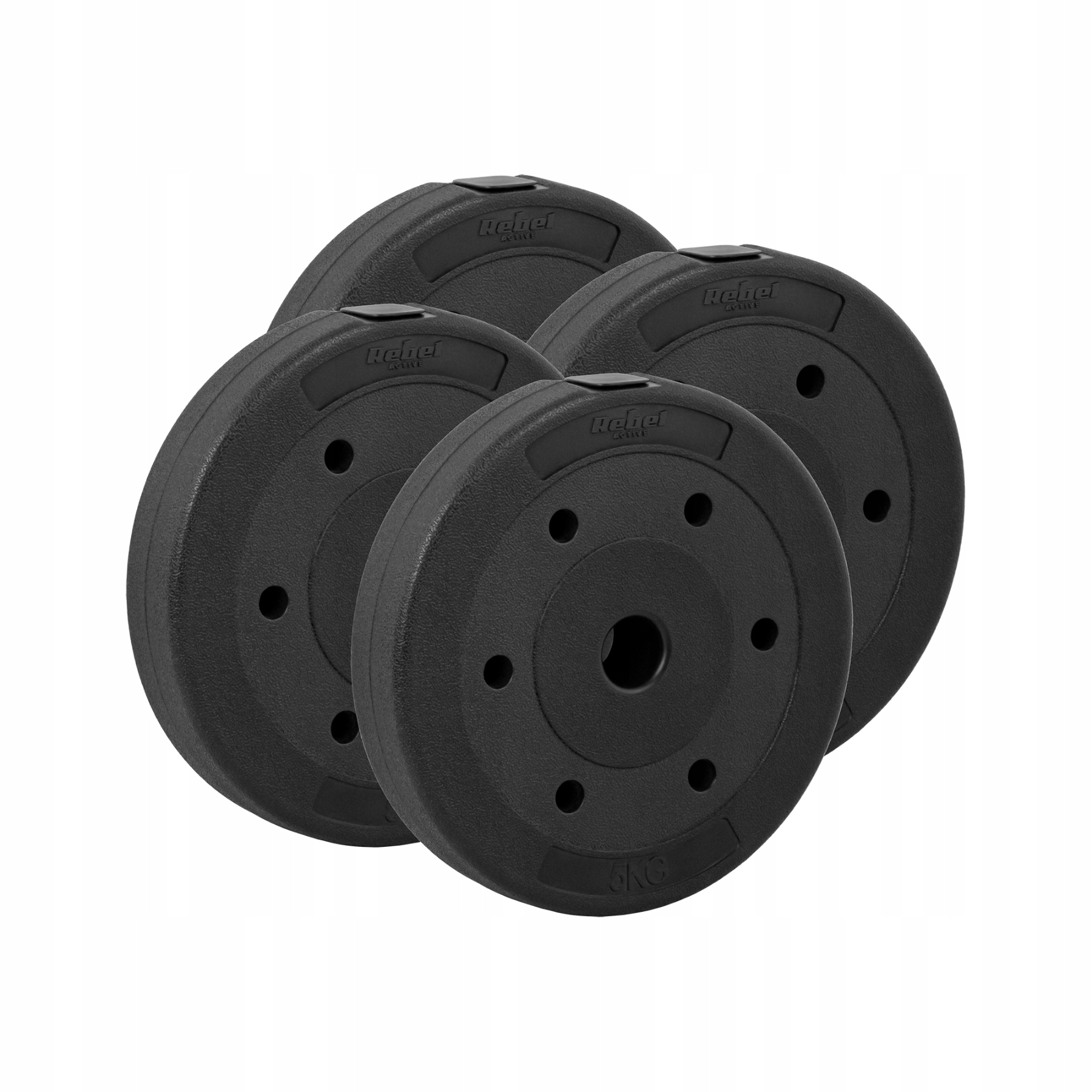 Obciążenie bitumiczne zestaw obciążeń 4x5 kg 20 kg 31 mm talerze Rebel