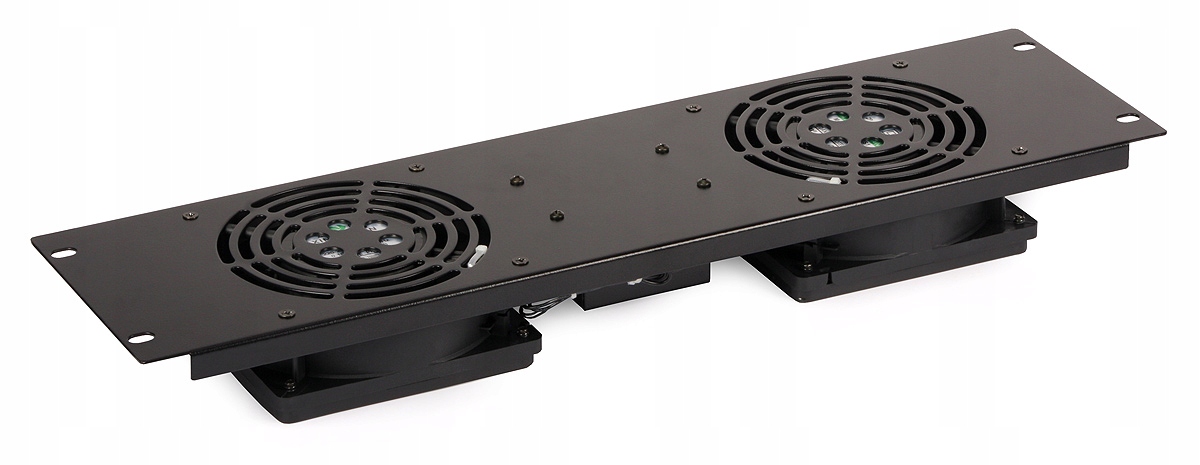 Panel 2 ventilátorů A19-2W pro rackovou skříň