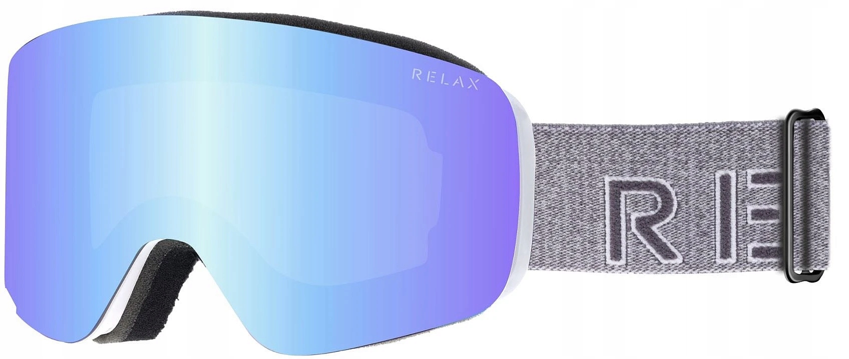 gogle Relax Vista HTG77B/Matte White/Grey