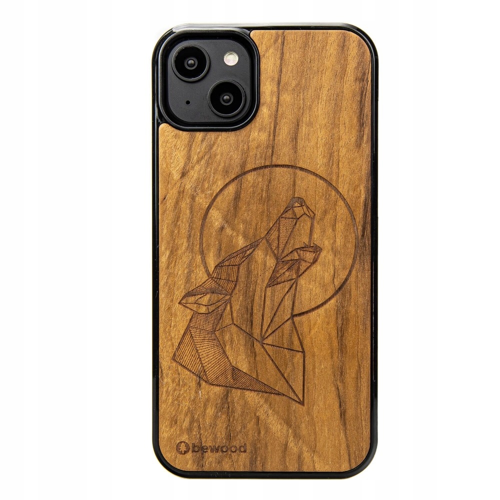 Dřevěné Pouzdro Bewood pro iPhone 15 Plus Wilk Imbuia