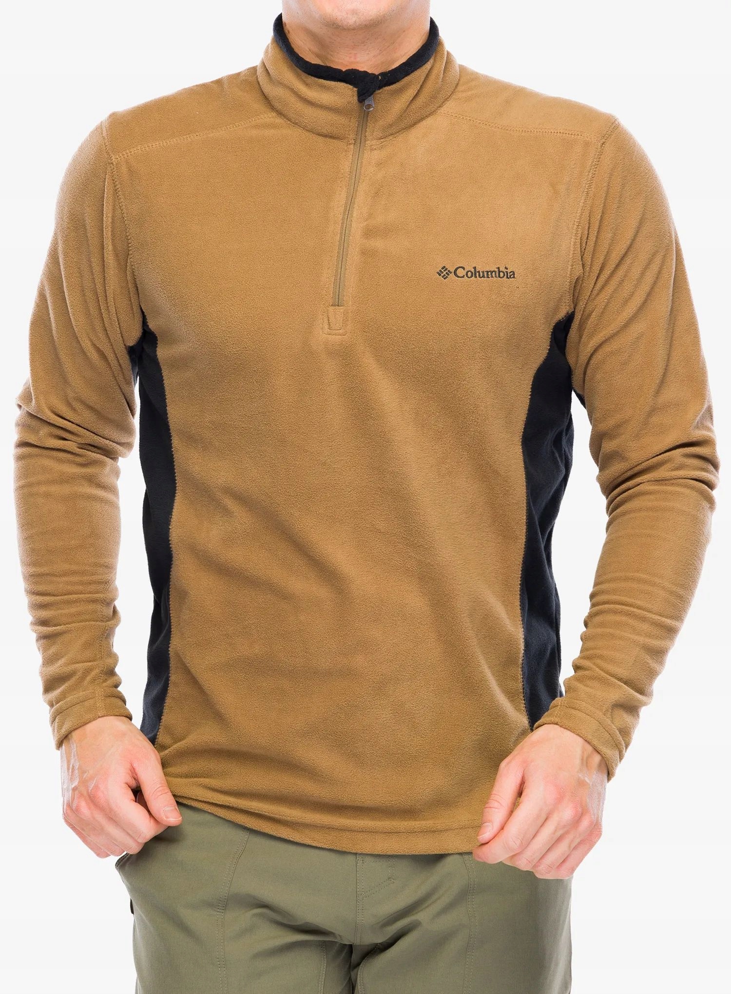 Mikina s zipem Columbia Klamath Range II Half Zip delta/black S