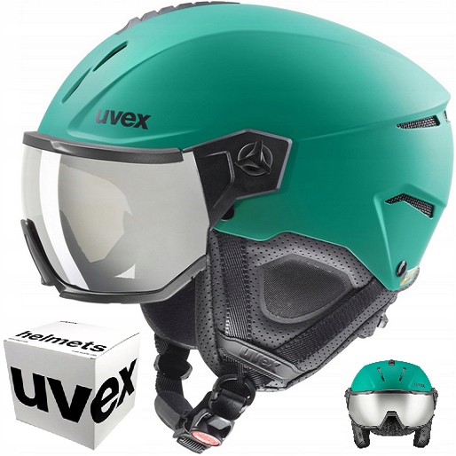 Snowboardová lyžařská přilba Uvex Instinct Visor 60-62 cm, matná barva