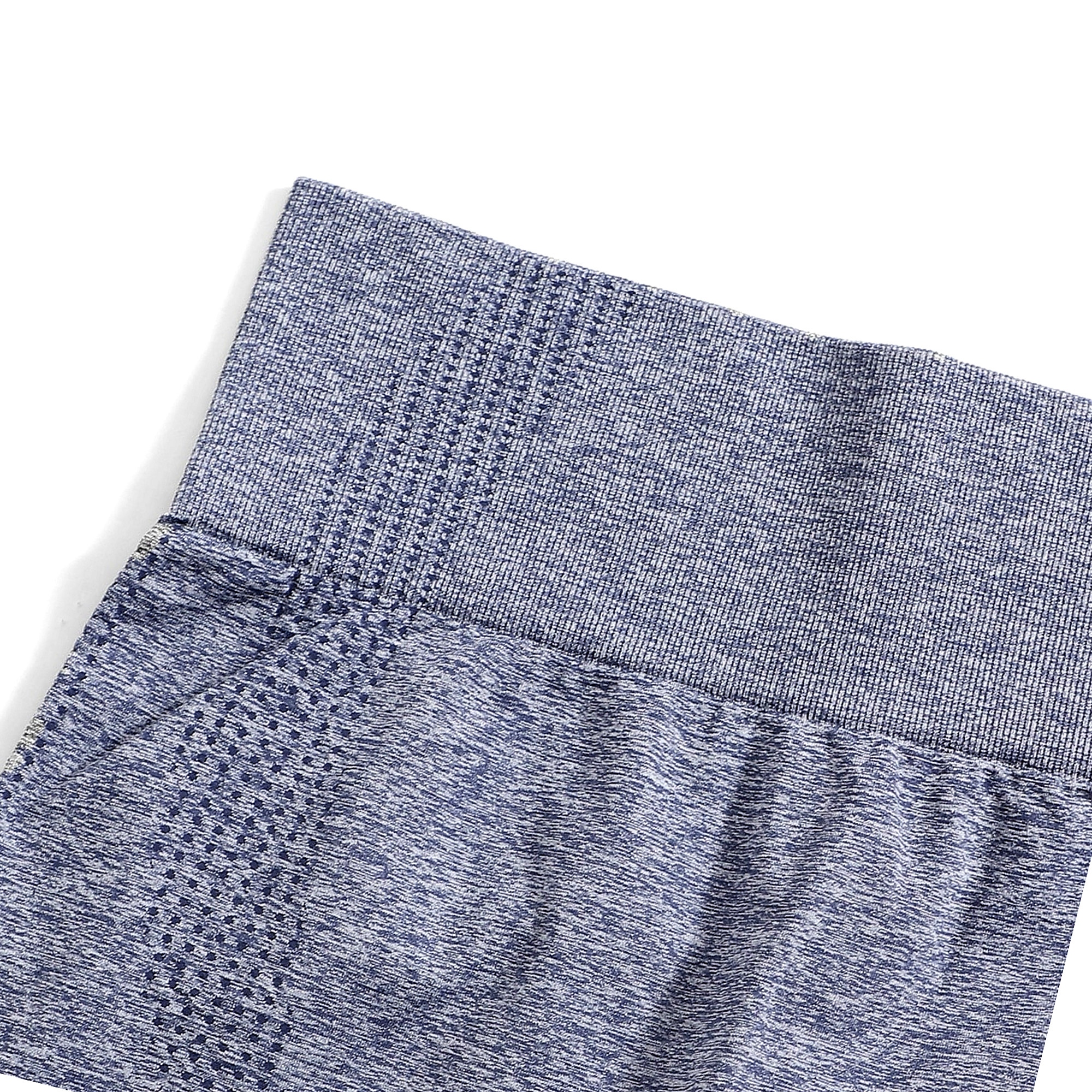 Legginsy Treningowe 3-pak Wysoki Stan Aktywne Krótkie Bezszwowe M 38