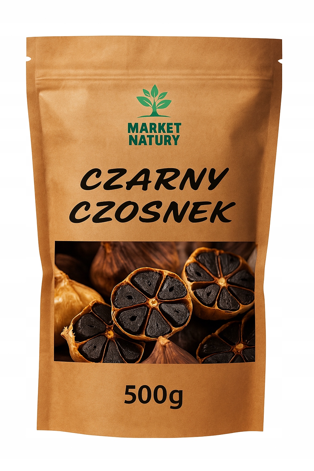 Черный чеснок польский - 500г-головки