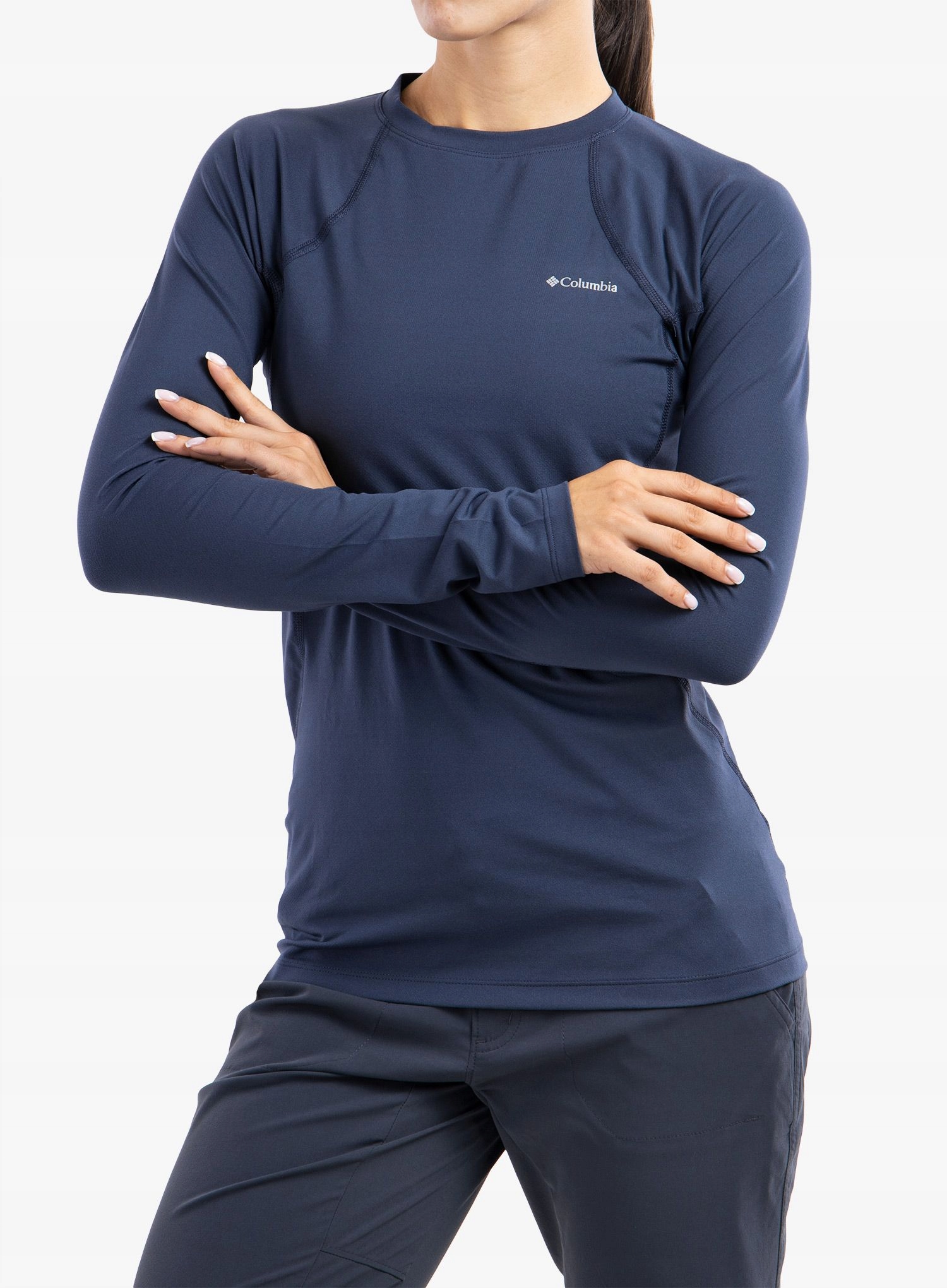 Mikina termoaktivní mikina Columbia Midweight Stretch L/s nocturnal Xs