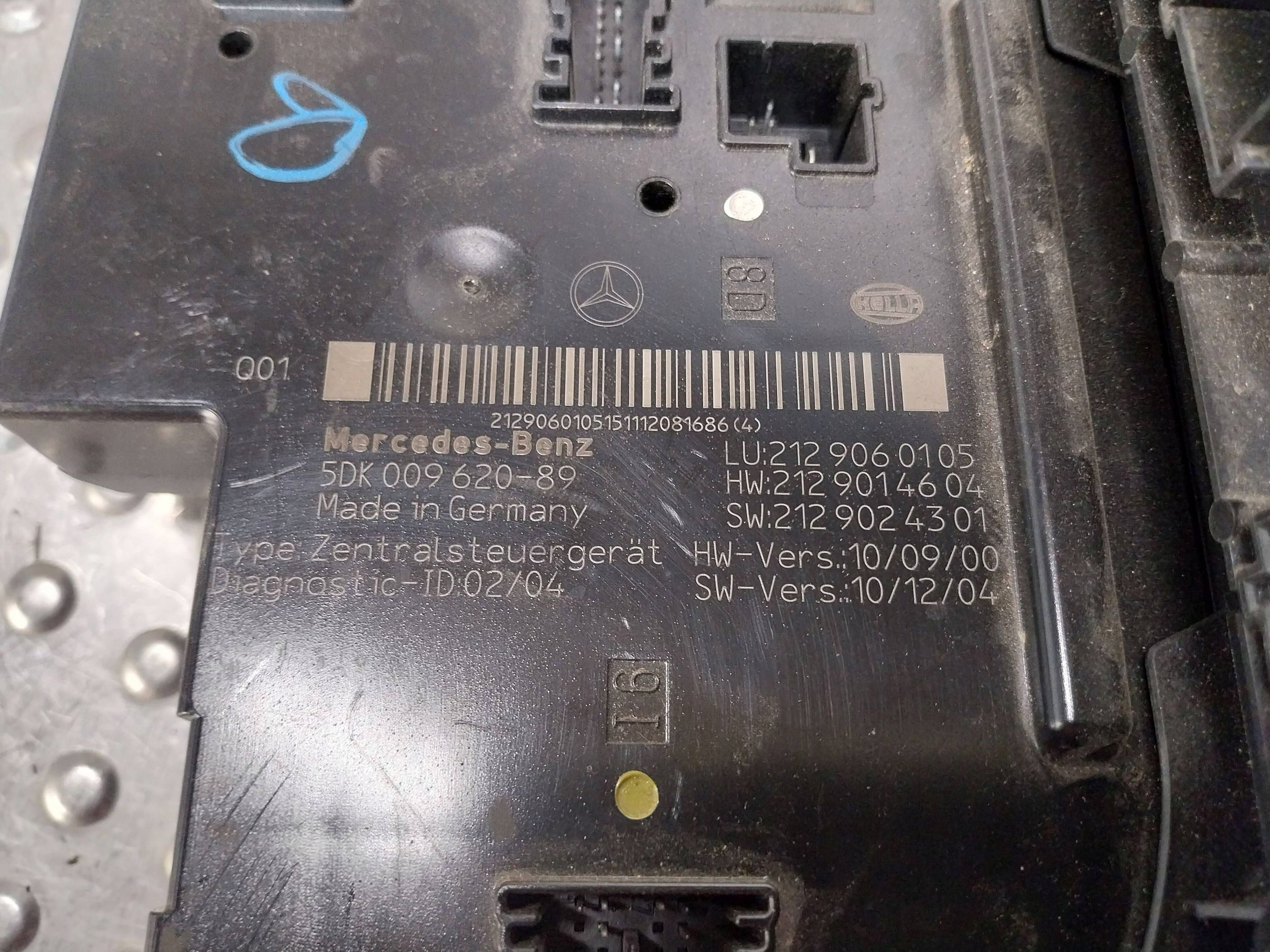 Unité commande confort SAM BSI Module fusibles MERCEDES W207 W212 W218