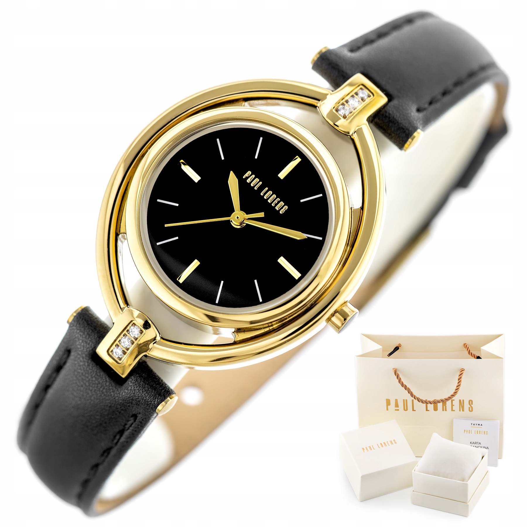 Dámské Hodinky Paul Lorens PL13628A-1A2 (zg555i) Box Gravírování