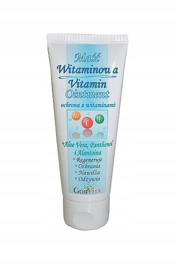 

Gorvita maść witaminowa A E F aloes pantenol 50 ml