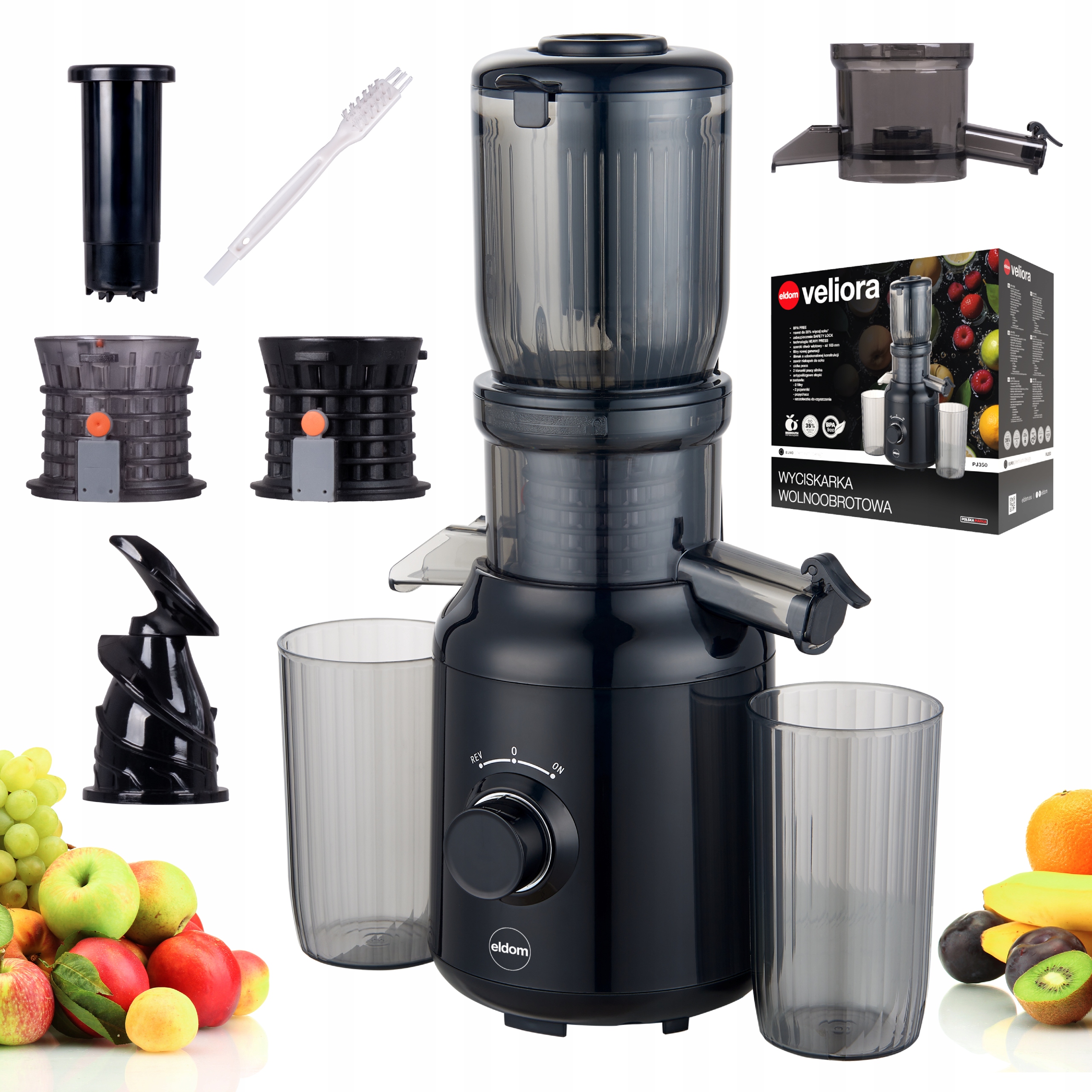 Wyciskarka Wolnoobrotowa Eldom PJ350