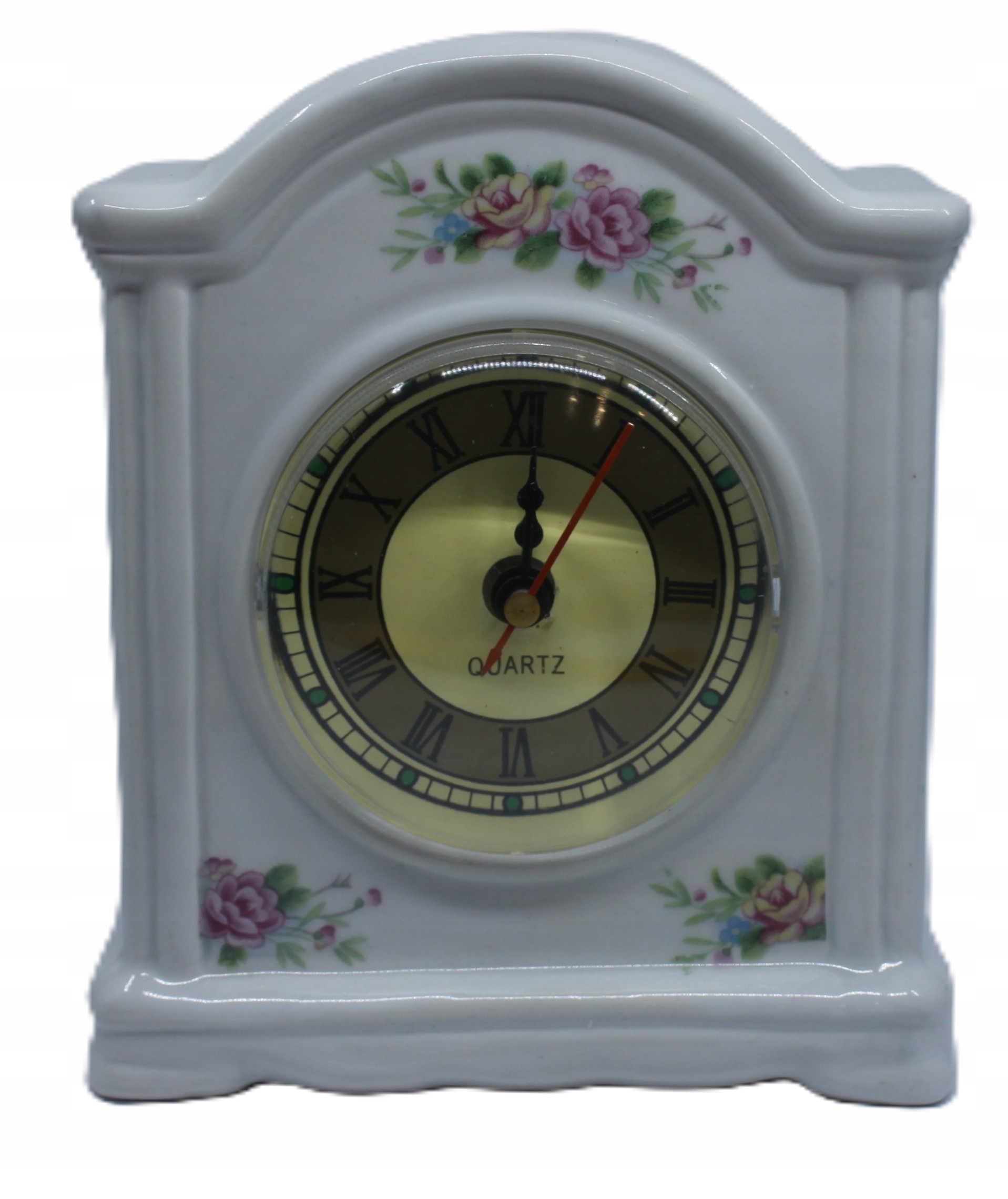 LOOK:) PORCELANOWY ZEGAR KOMINKOWY