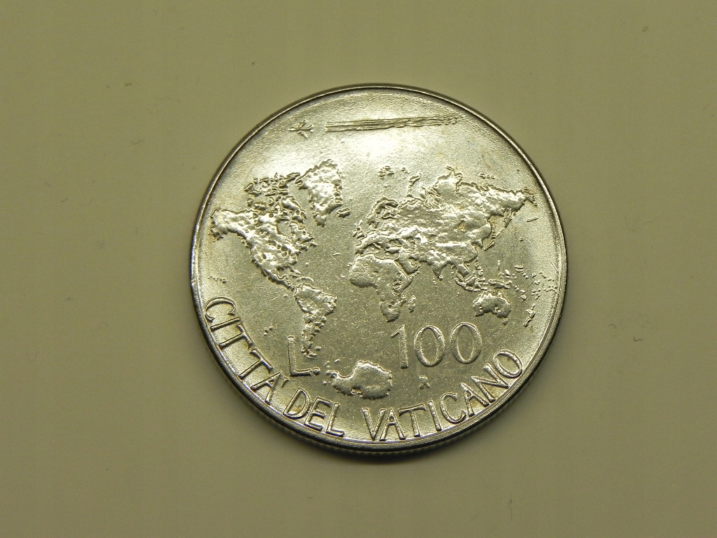 3345/ 100 LIRE 1985 WATYKAN