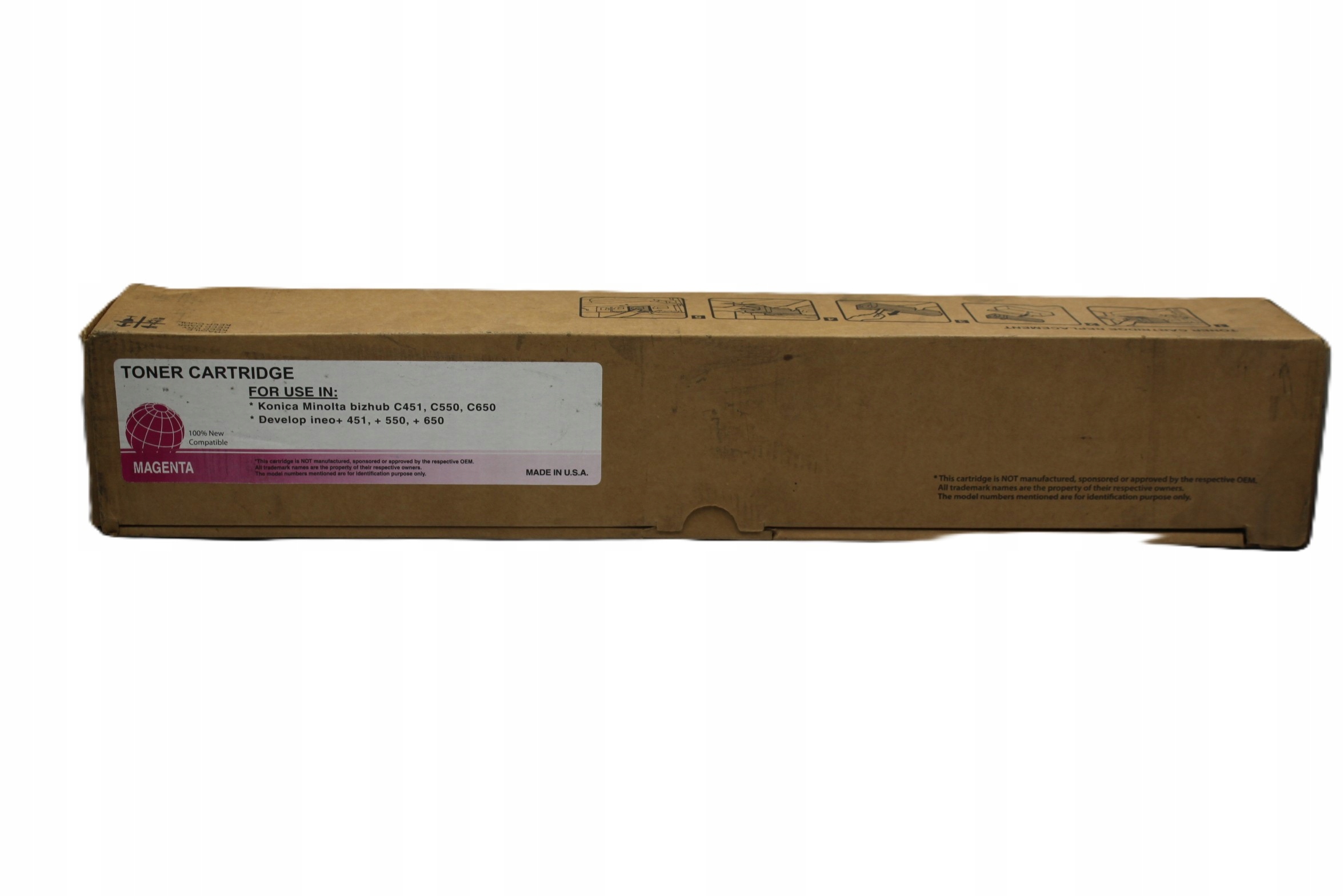 Náhrada Minolta TN-611M C451 A070351 toner magenta