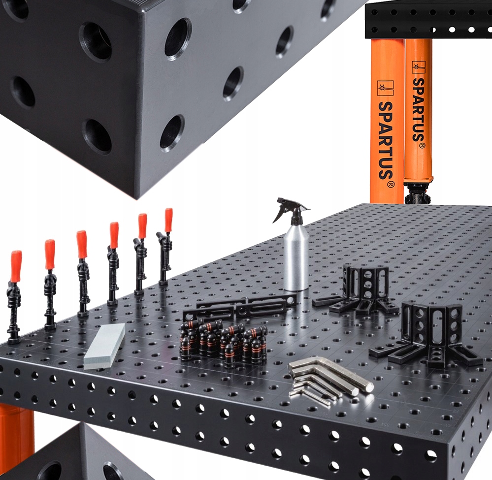 Profesionální Sada Příslušenství 1 Pro Svařovací Stůl Spartus Systém D16