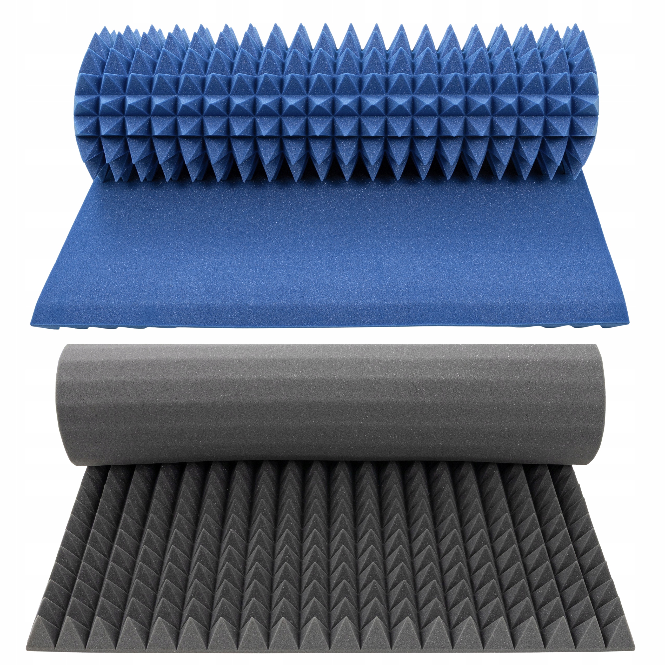 Akustické panely Piramidka Bitmat 8 cm do poslechové místnosti herny