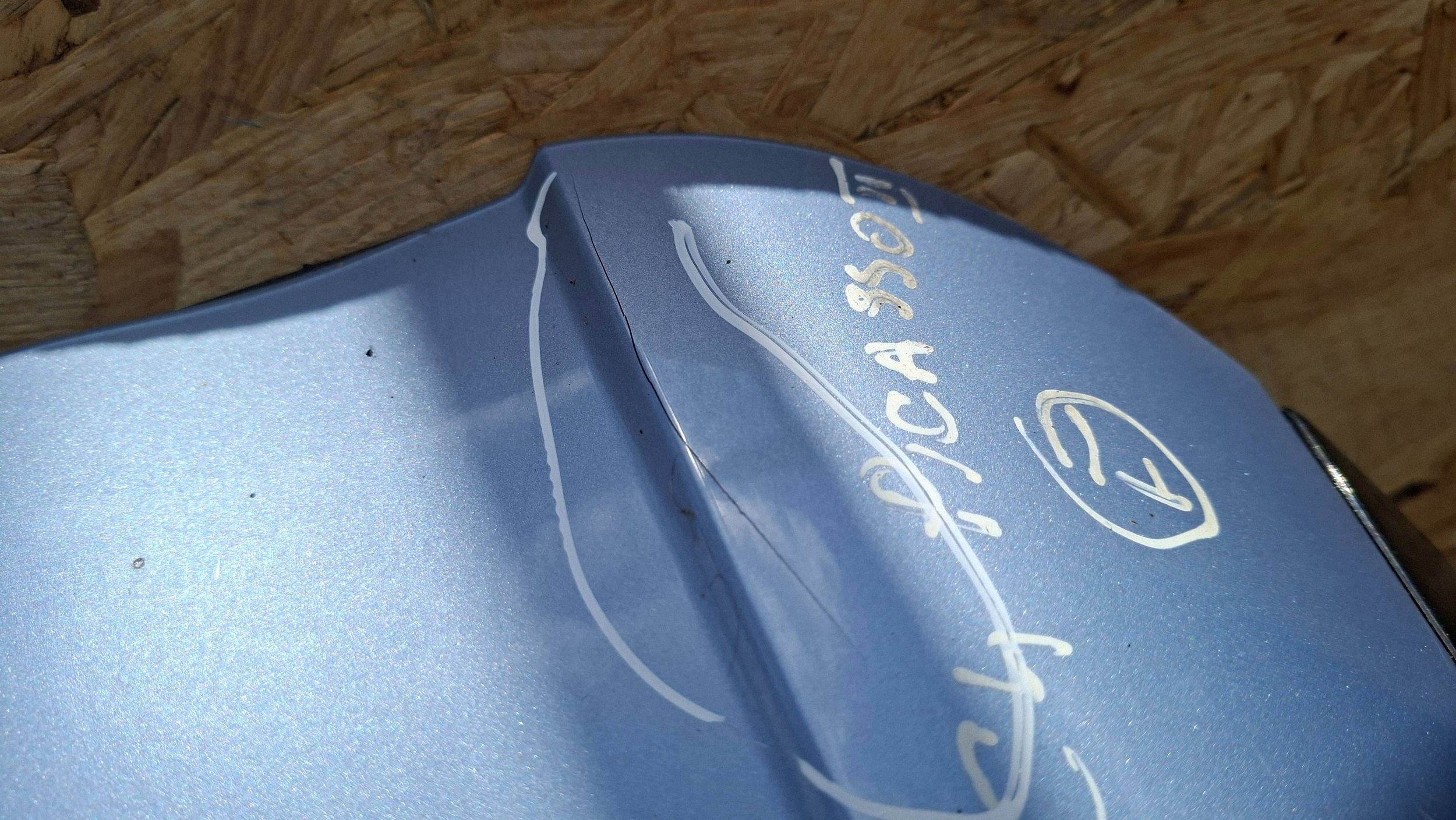 trunk door boot CITROEN C4 GRAND PICASSO II 2013