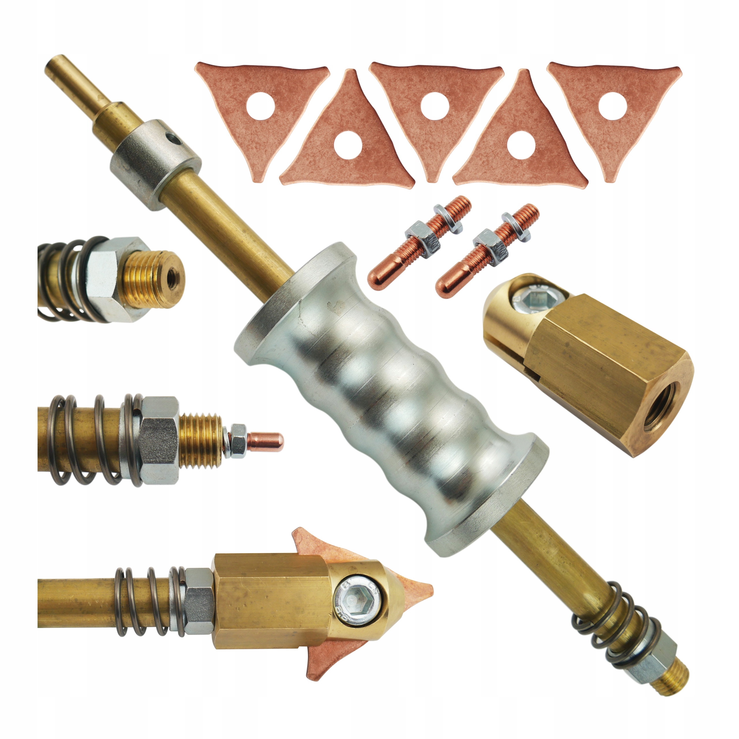 Sada klempířského kladiva M5 M14 s elektrodami pro spotter svařovací stroj