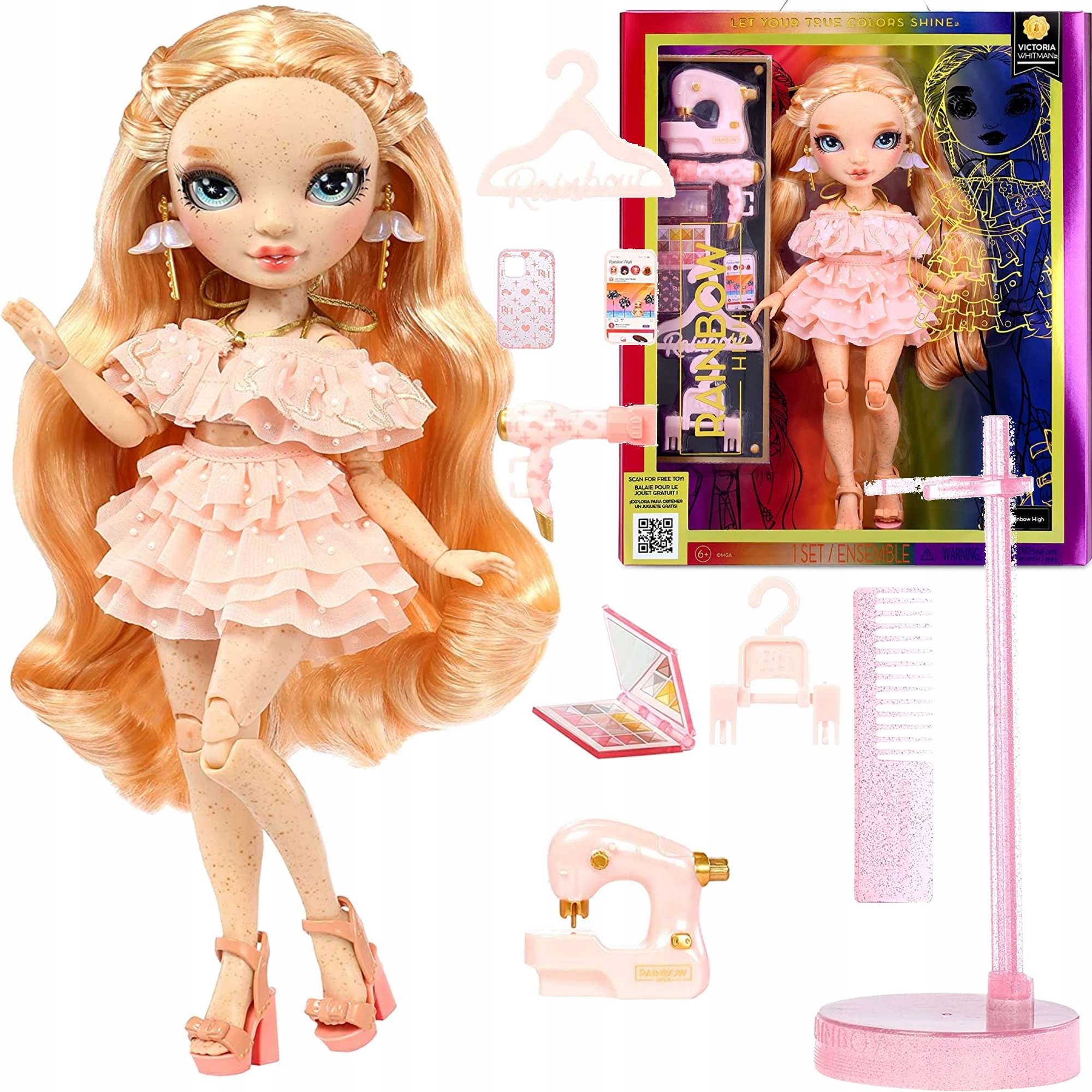 

Lalka Rainbow High Victoria Whitman 28CM+AKCESORIA