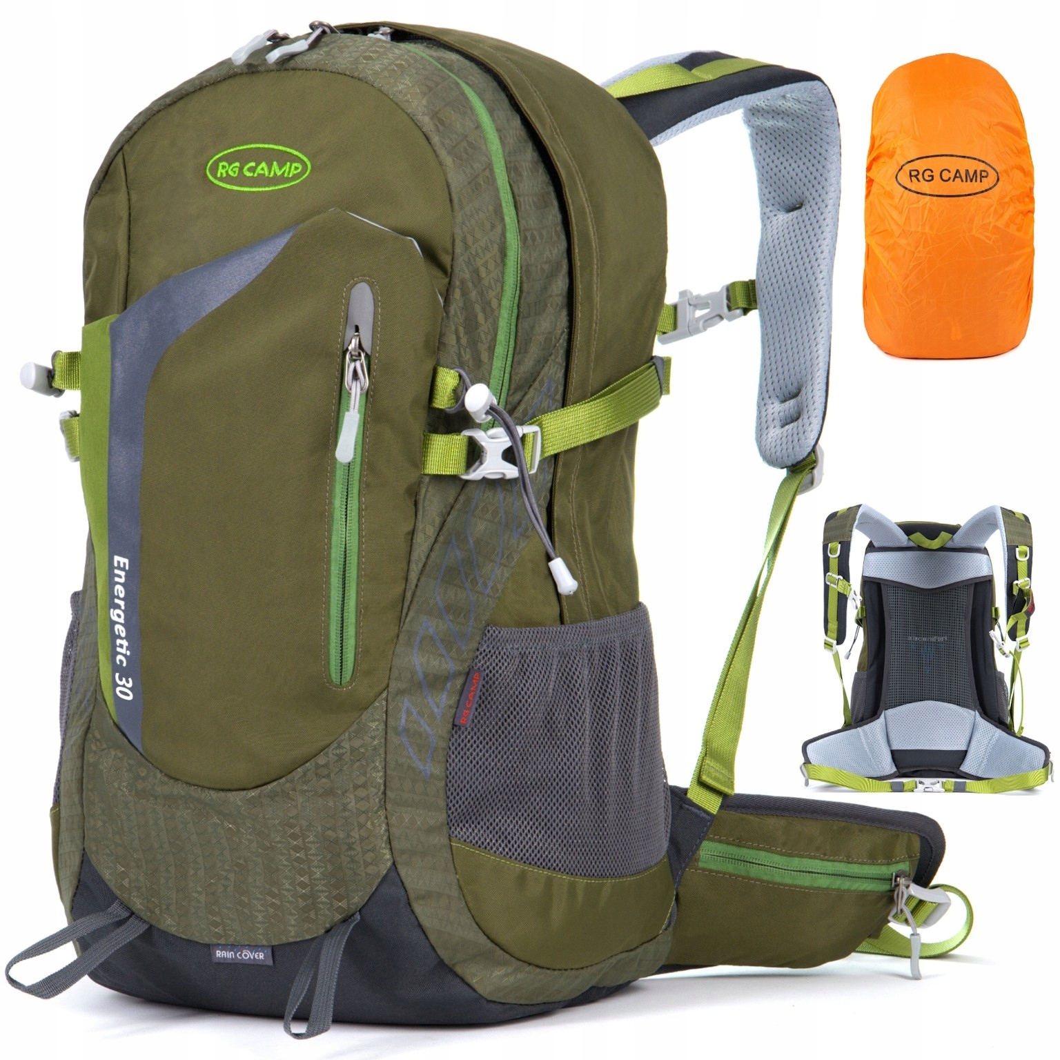 Plecak Turystyczny 30L trekkingowy męski górski damski mocny w góry Rg Camp