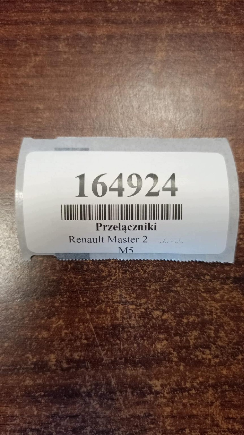 RENAULT MASTER II Commodo essuie glace 7700354626