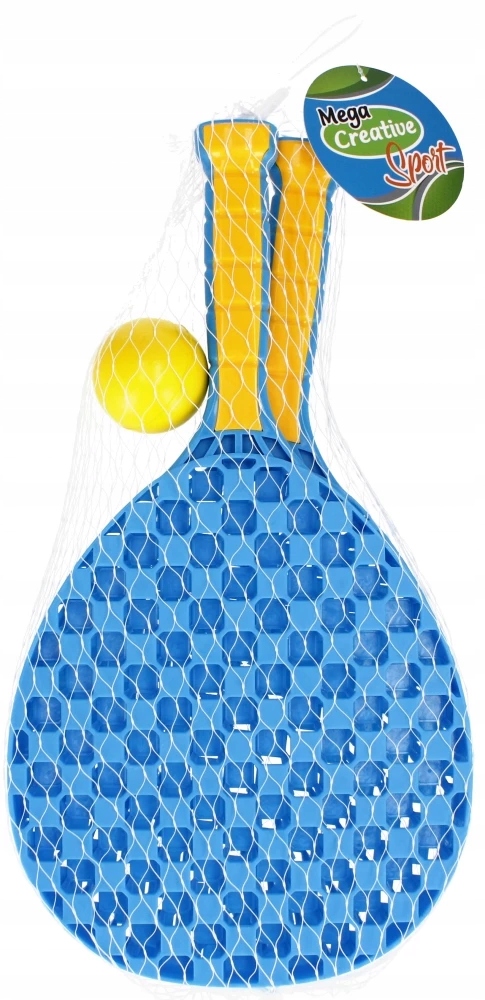 PLAŻOWE PALETKI RAKIETKI BADMINTON TENIS PIŁKA Marka Mega Creative