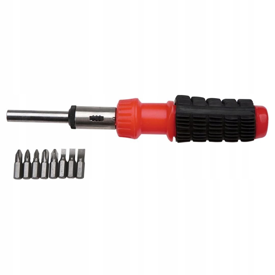 Końcówki wkrętakowe uchwyt 9 szt. Top Tools 39D181