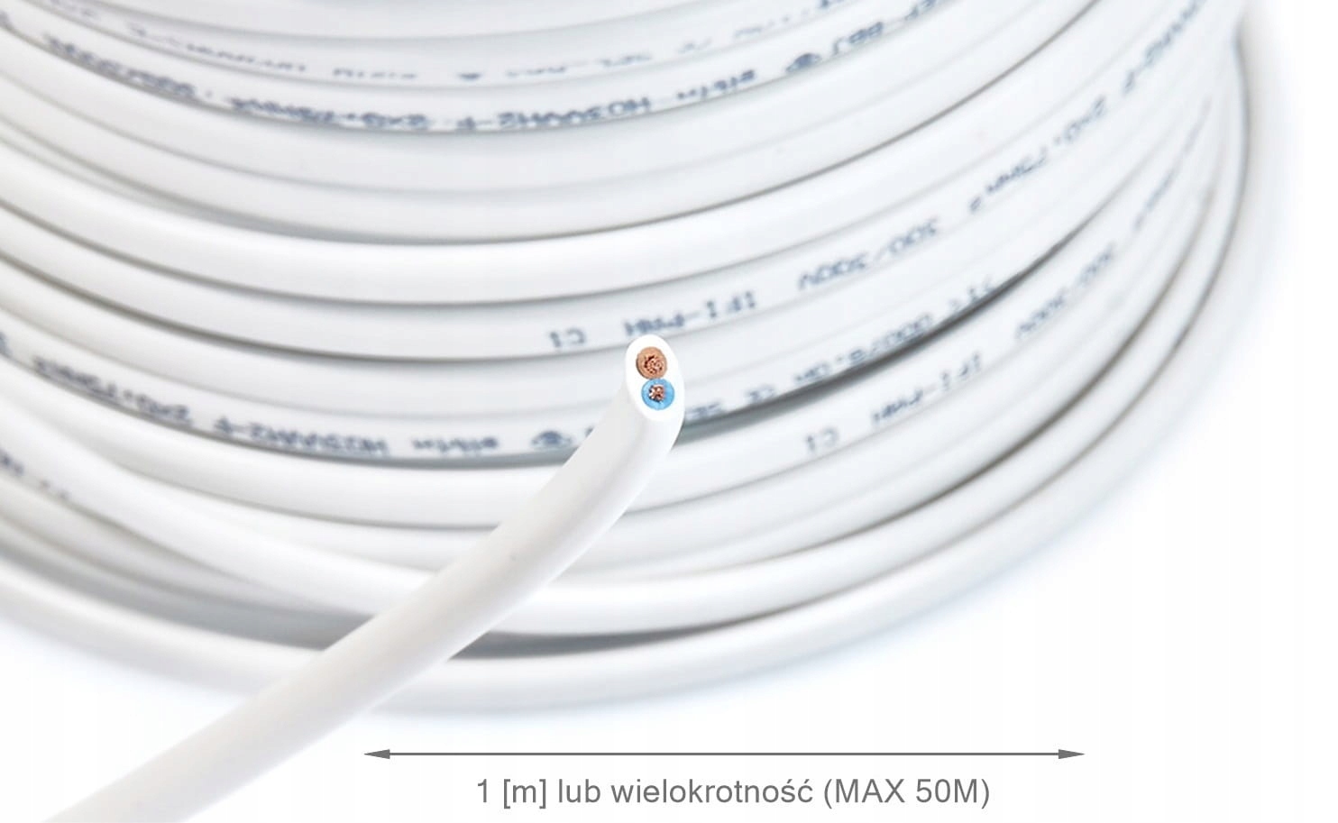 PRZEWÓD 2PIN X 1.0 DO TAŚM LED ZASILANIA Marka Elektrokabel