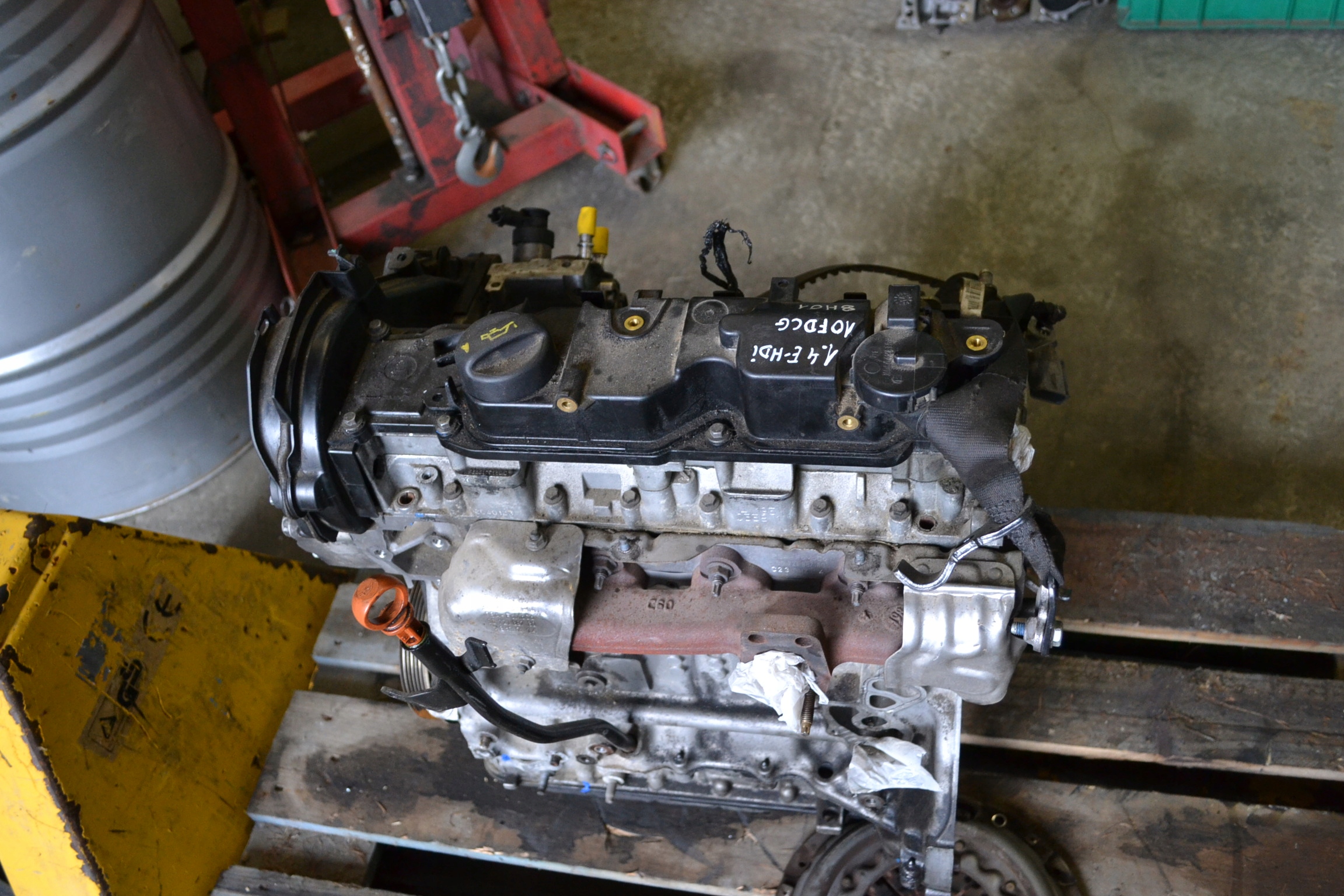 engine pillar PEUGEOT CITROEN 10FDCG 1.4 HDI