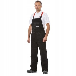 Spawalnicze Spodnie Skórzane Ogrodniczki Rozmiar M Lincoln KP10571-M