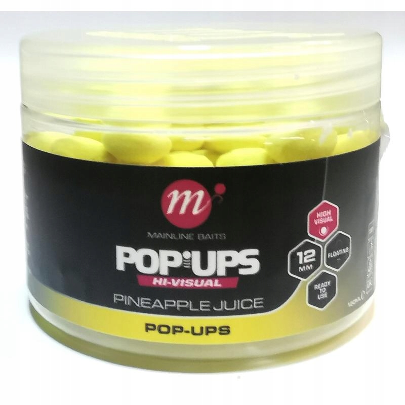 Kulki Pop Up Mainline Yellow Pineapple Juice 12 mm
