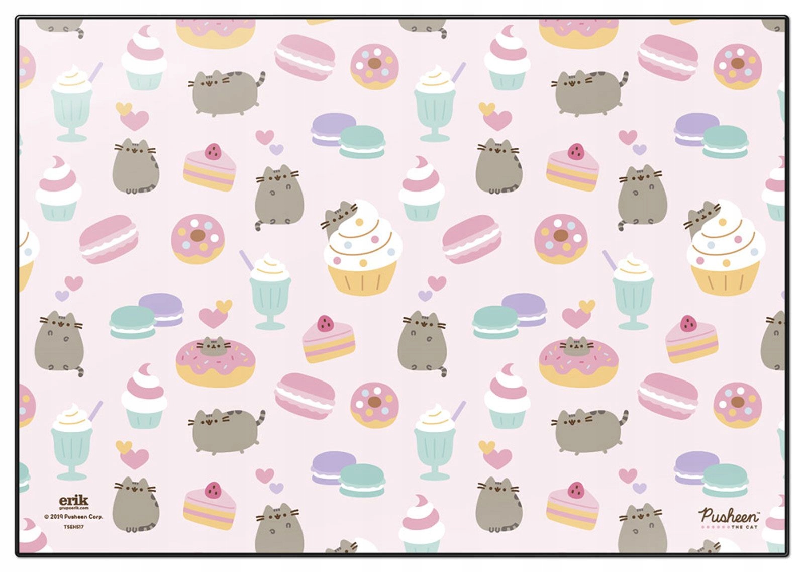 

Podkładka na biurko Pusheen Rose 49.5x34,5 cm